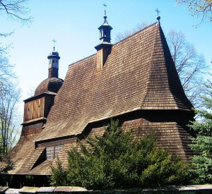 Drewniany kościół w Sękowej, wpisany na listę UNESCO<br><span class="cc-link">Autor: Baczalak</span>